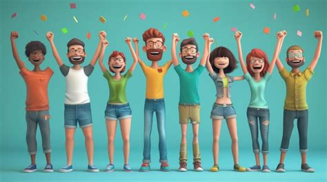 Different People Standing Together 的图像结果