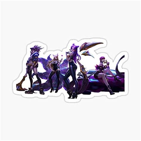 Buy KDA - League of Legends (Ahri, Akali, Evelynn, Kaisa) Sticker ...