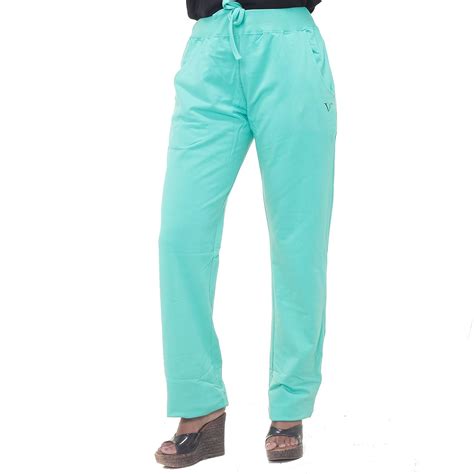 Buy Easy 2 Wear Womens Track Pant (Sizes S to 3XL) (X-Large) Green at ...