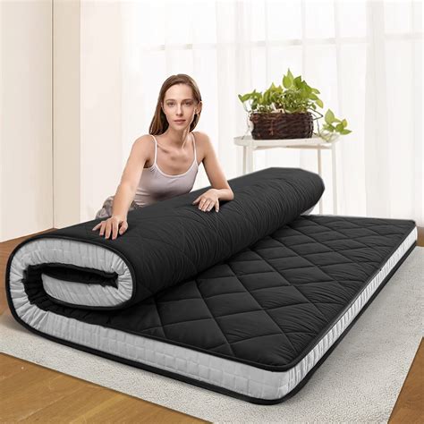 SLSY Extra Thick Padded Futon Mattress, Japanese Quilted Floor Mattress ...