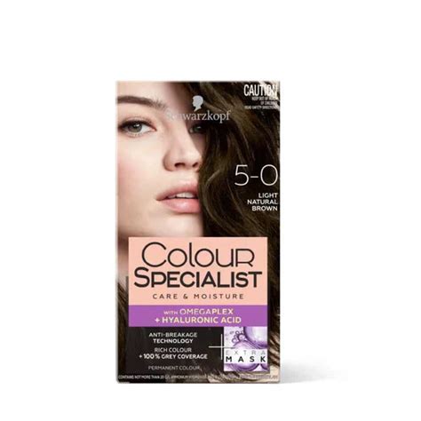 Buy Schwarzkopf 5-0 Light Brown, 165ml - Shine & Care Online ...
