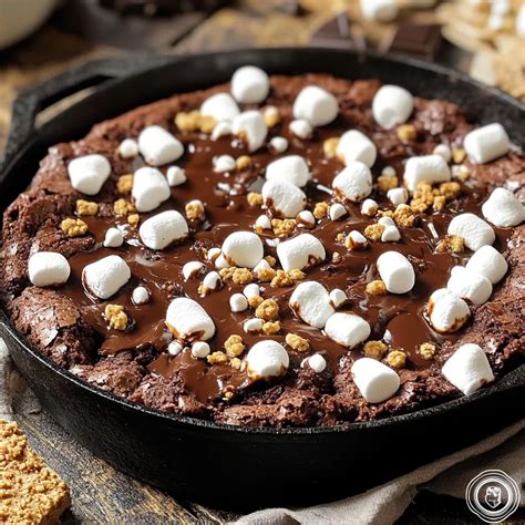 Smores Brownie Skillet Irresistible Sweet Treat – Tasted Nest