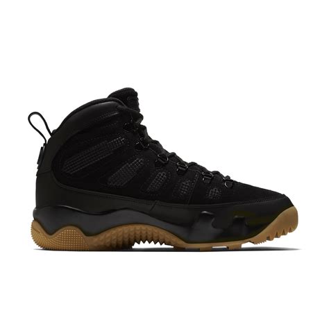 Air Jordan 9 Retro Boot 'Black and Gum Light Brown' (AR4491-025 ...