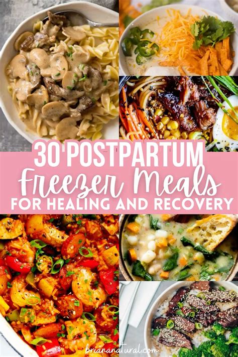 30 Best Freezer Meals for Postpartum Recovery in 2025 | Healthy freezer ...