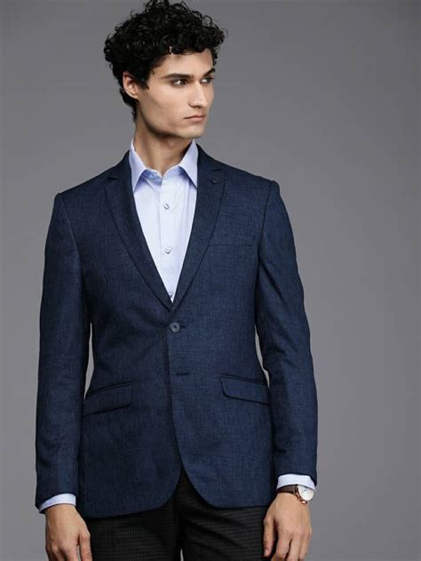 Raymond Solid Single Breasted Formal Men Blazer - Buy Raymond Solid ...