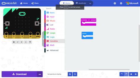 Image result for Microbit Thermometer Tutorial