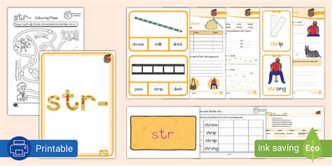 Grade 2 Phonics Pack str-