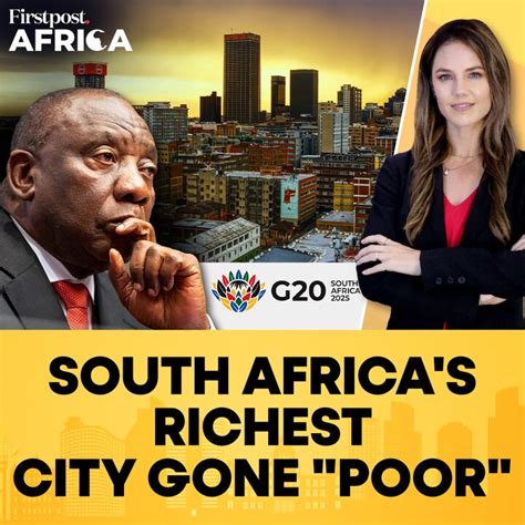 South Africa's Richest City Gone "Poor" | Firstpost Africa | N18G