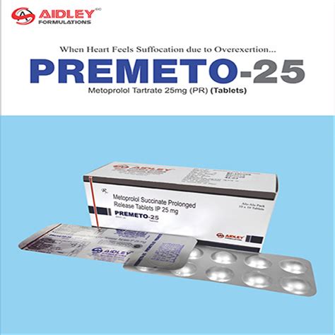 PREMETO-25 Tablets SANIFY HEALTHCARE PVT. LTD.