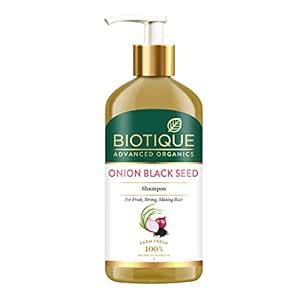 Buy Biotique Onion Black Seed Shampoo For Fresh, Strong and Shining ...