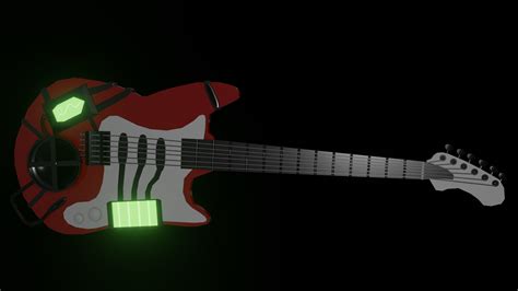 ArtStation - Sally Face Guitar