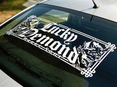 Car Decals Rear Window