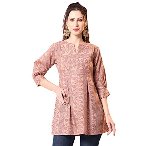 Buy HUEX Tunics for Women Fancy Tops for Women | Short Kurti for Women ...