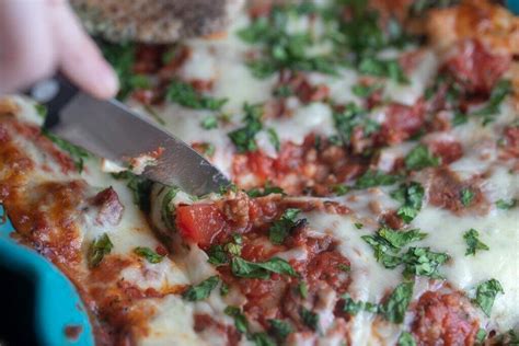 Easy Homemade Lasagna {with from scratch sauce}   Call Me  