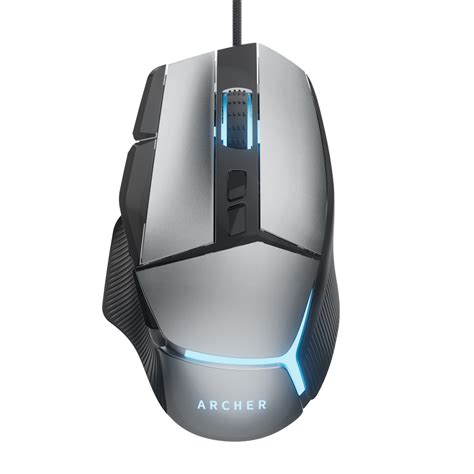 Recurve 800 Wired Gaming Mouse | 8000 DPI, 9 Buttons, RGB Lighting