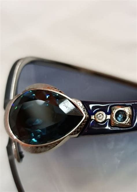 Bvlgari 6050B Güneş Gözlüğü. Svarovski Taşlı. Sayılı Kullanıldı Bvlgari ...