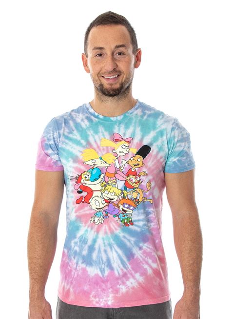 Seven Times Six Nickelodeon Mens Rugrats Ren And Stimpy Hey Arnold ...