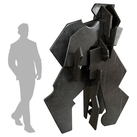 Monumental Travertine "Matrix" Sculpture by Robert Winslow For Sale at ...