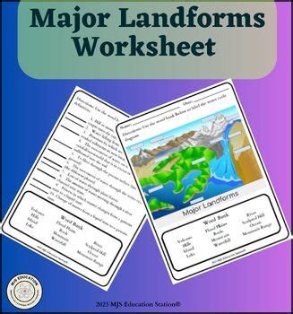 Landforms Practice 的图像结果