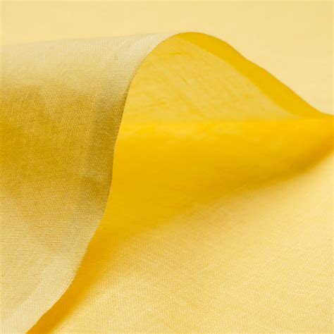 Buy Yellow Mill Dyed Pure Cotton Lining Fabric 68531/G366 | FFAB