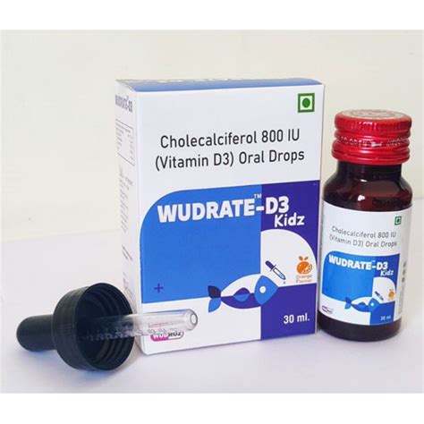 WUDRATE-D3 KIDS Oral Drops Wudroz Pharmaceuticals