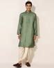 Buy Green Kurtas for Men by Fabindia Online | Ajio.com