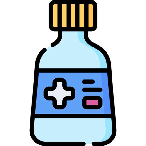 Rubbing alcohol - Free healthcare and medical icons