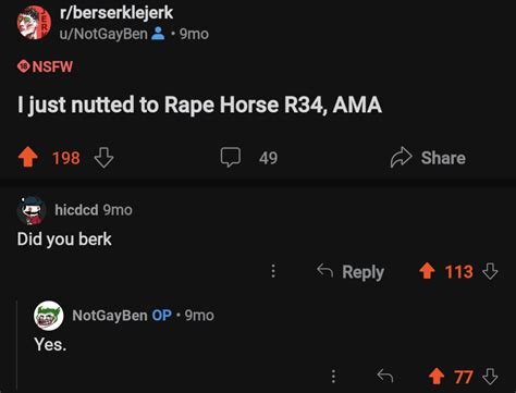 I nutted to Rape Horse R34 for a second time, AMA : r/berserklejerk