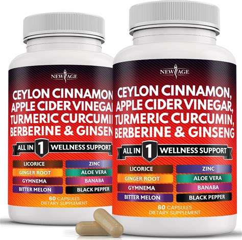 Amazon.com: Berberine with Ceylon Cinnamon 1200mg (60 Capsules) – 97% ...