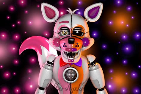 |FNAF C4D| Funtime Foxy and Lolbit by FluttershyKitten on DeviantArt