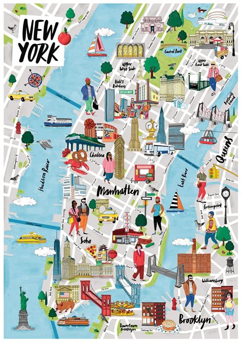 Mapa de nueva york – Artofit
