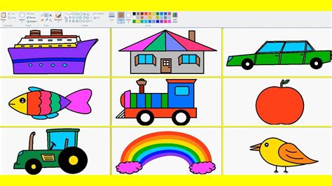 Rezultat imagine pentru Computer MS Paint Easy