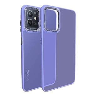 Artistic Frosted Translucent Back Cover Case for Vivo T1 5G / Y75 5G ...