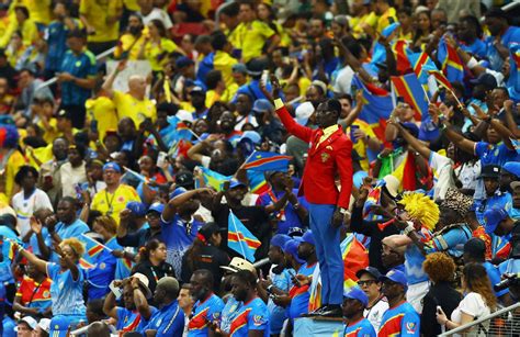 FIFA World Cup 2026: DR Congo "statue fan" Michel Nkuka spotted at ...
