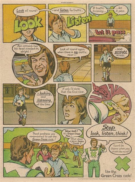 Image result for Green Cross Code Advert