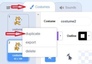 Image result for Scratch Tutorial Random Costume