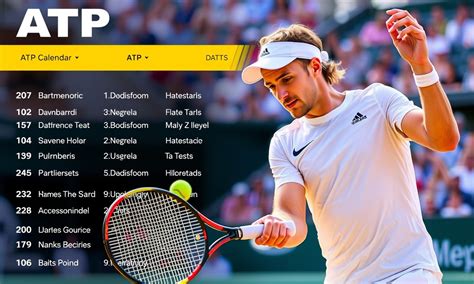 Tennis, ecco il calendario ATP 2025: tutte le date da non perdere per ...