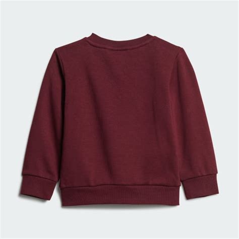 adidas Adicolor Crew Set - Burgundy | Free Shipping with adiClub ...