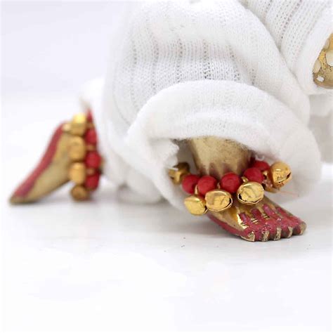 Beautiful Pink Payal For Laddu Gopal ji (Upto 6 Number) – MyKanha.com