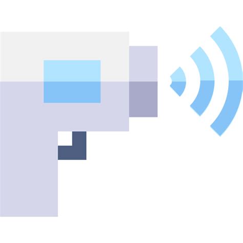 Thermometer gun - Free electronics icons