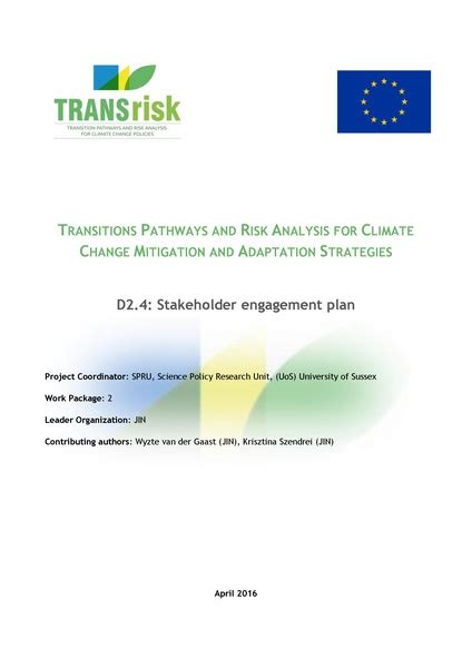 File:D2.4 Stakeholder Engagement Plan.pdf - energypedia