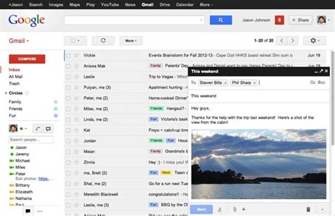 Gmail 送上撰写邮件界面更新，提供使用者多工与清爽的弹出式画面