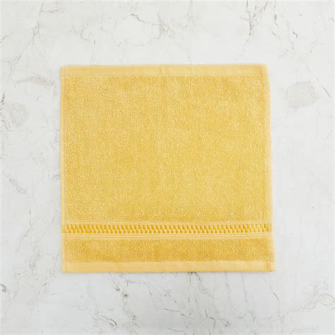 Buy Colour Connect Solid Single Pc. Face Towel - 30 cm x 30 cm - Cotton ...
