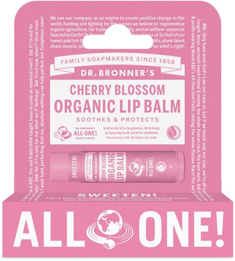 Dr. Bronner's Cherry Blossom Organic Lip Balm | lyko.com