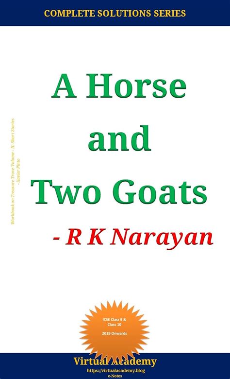 A Horse and Two Goats: Solutions to Workbook on Treasure Trove Volume ...