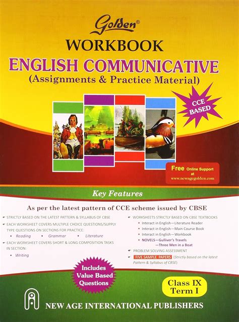 Golden Workbook English Communicative - IX _Term - I: Assignments and ...