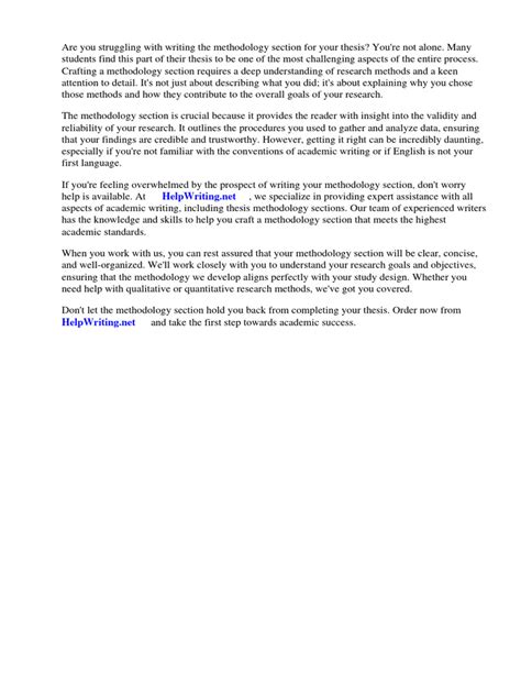 Image result for Methodology Section Example