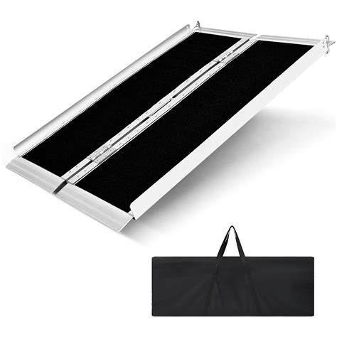 4FT Non-Skid Wheelchair Ramp Folding Aluminum | Ubuy India