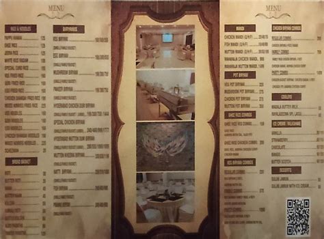 Menu at Rayalaseema Spice, Hosur