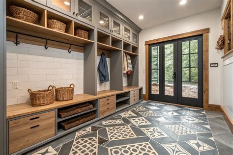 20+ Stylish Mudroom Floor Ideas You'll Love